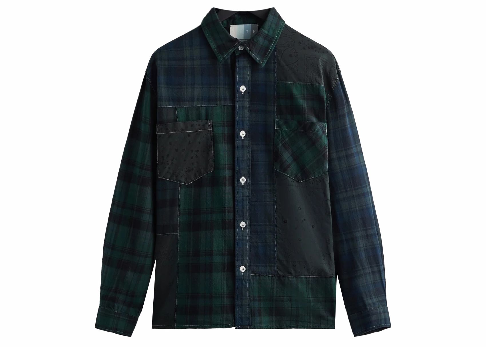ファッションKith Patchwork Berkeley Buttondown Shirt
