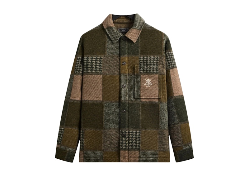 ジャケット・アウター Kith Patchwork Wool Coaches Jacket KHM032632-3038-FRONT.jpg?v=