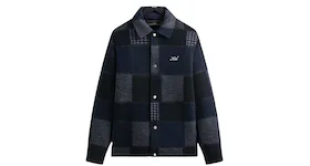 Kith Patchwork Wool Coaches Jacket Nocturnal