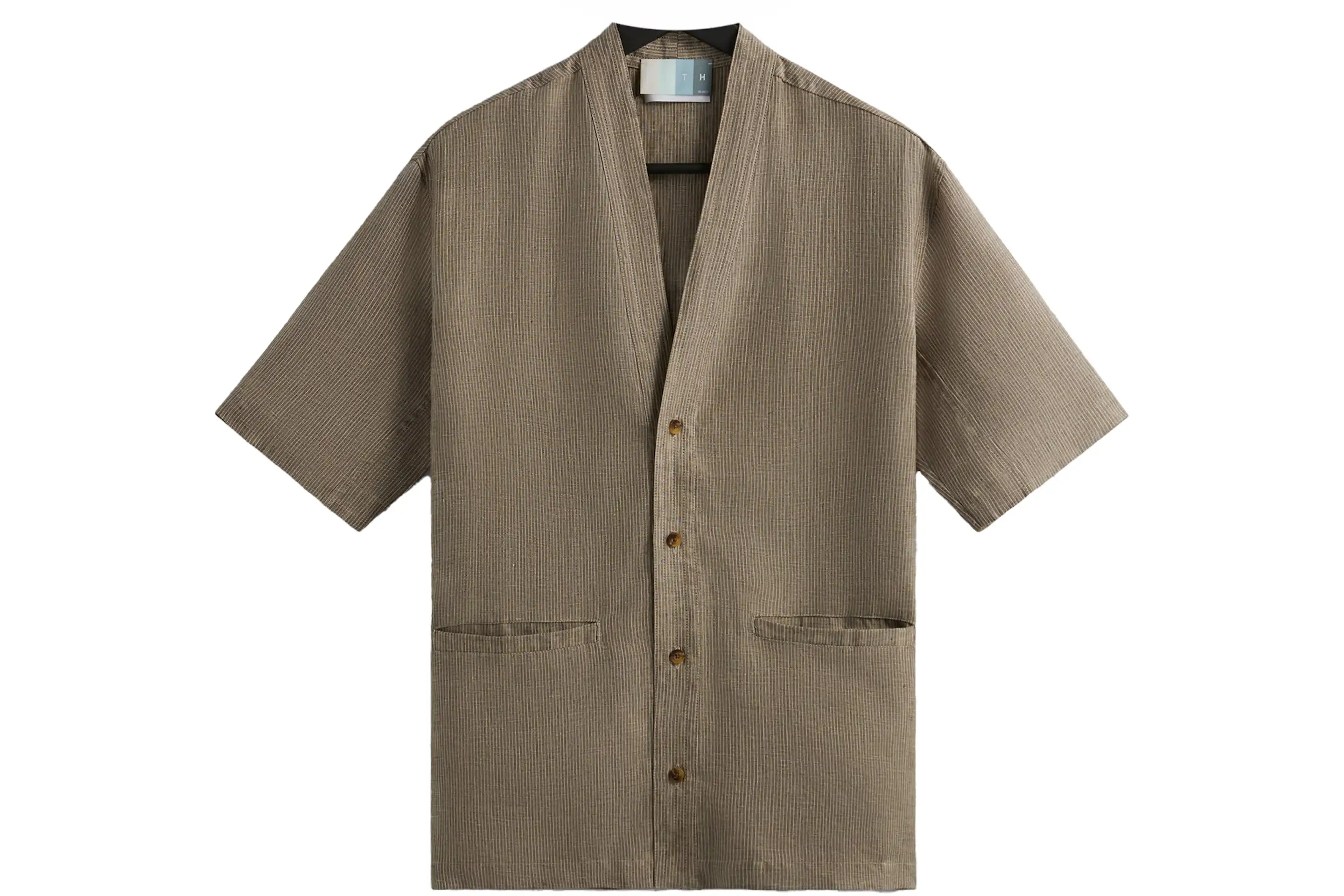 Kith Pinstripe Linen Shirt Prelude - SS23 - CN