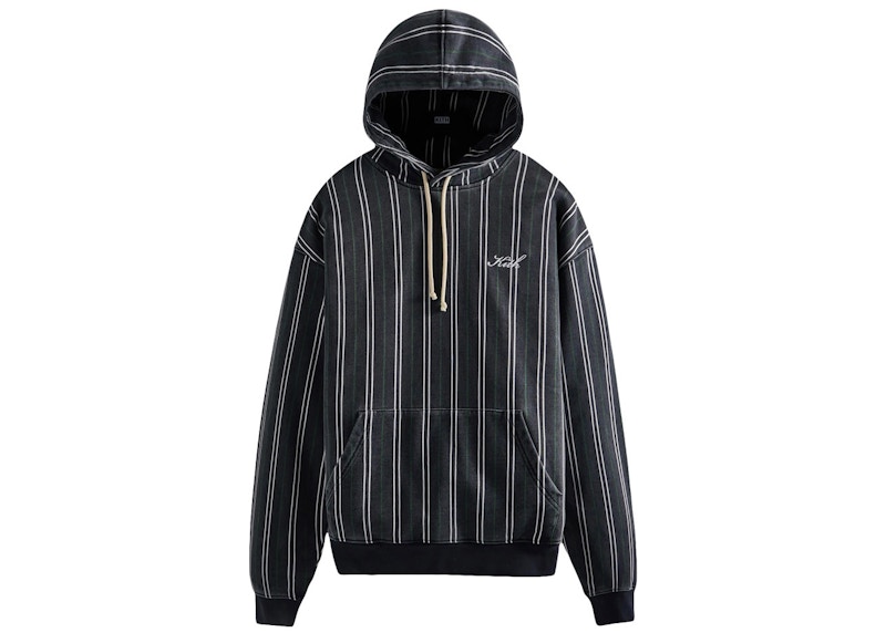 Kith Pinstripe Williams III Hoodie Nocturnal Men's - SS22 - US