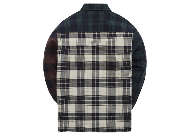 Kith Plaid Mix Ludlow Button Down Saddle