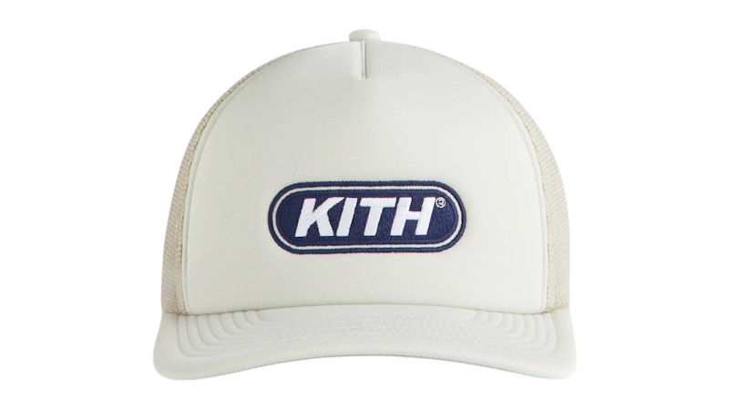 Kith Poly Foam Nolan Trucker Hat Plaster Men's - FW25 - US