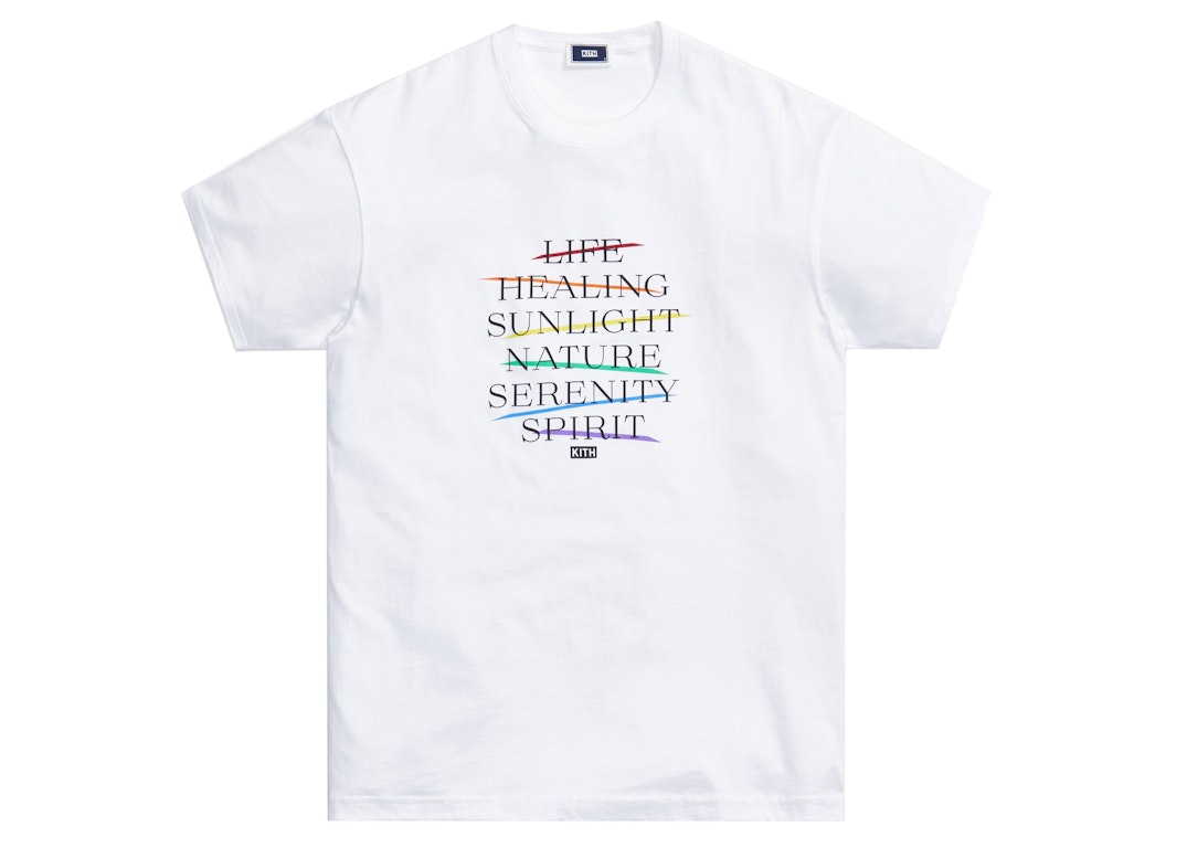 Pre-owned Kith Pride Meaning Tee White