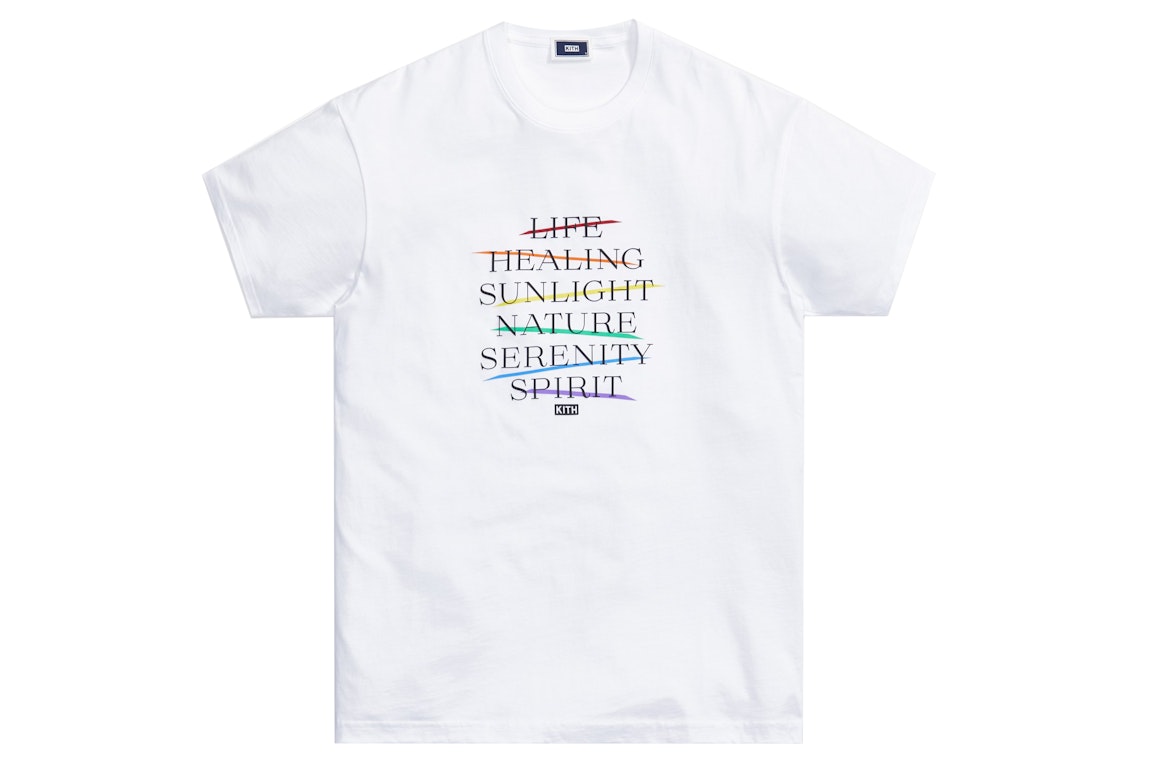 Pre-owned Kith Pride Meaning Tee White