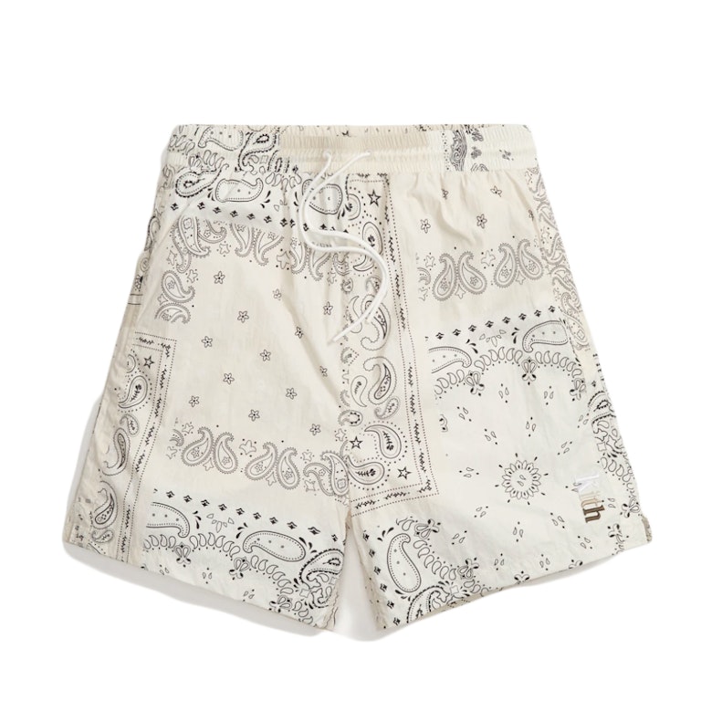 Pre-owned Kith Printed Active Swim Shorts Canvas