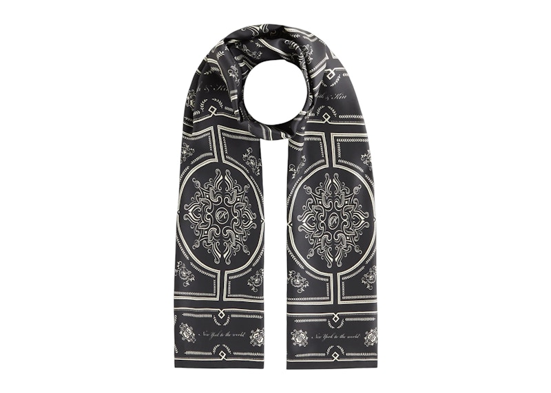 Kith Printed Deco Scarf Black