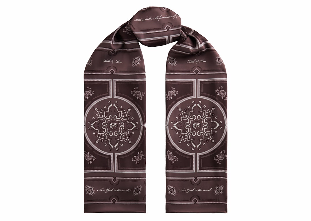 Pre-owned Kith Printed Deco Scarf Perfume
