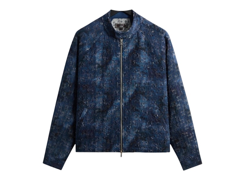 Strato Eddy Jacket con applique in rete stampata Kith