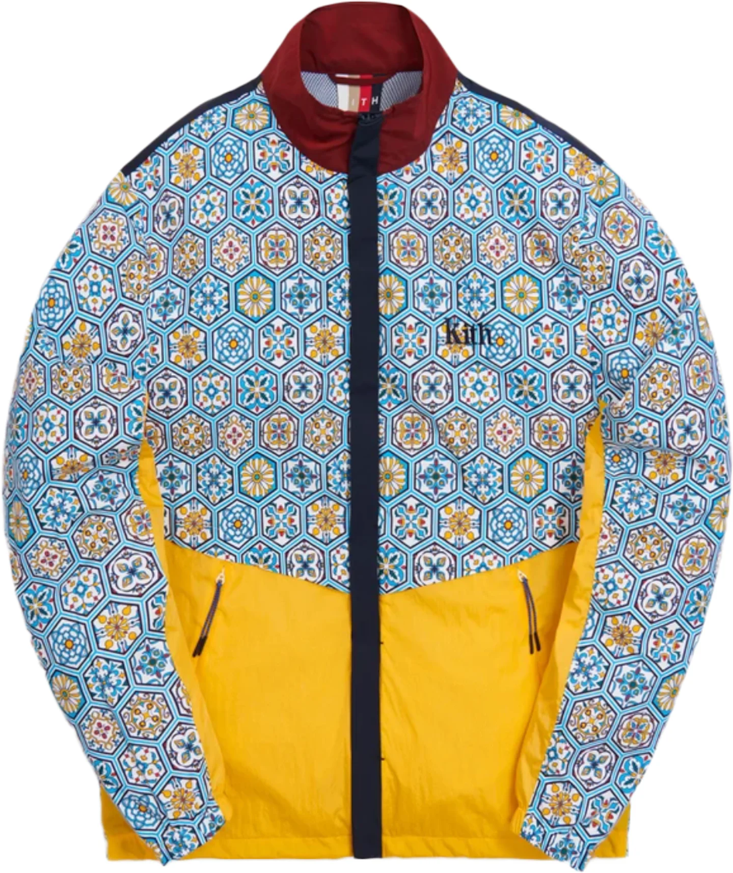 Kith Printed Track Jacket Blue/Multi Men's - SS20 - US