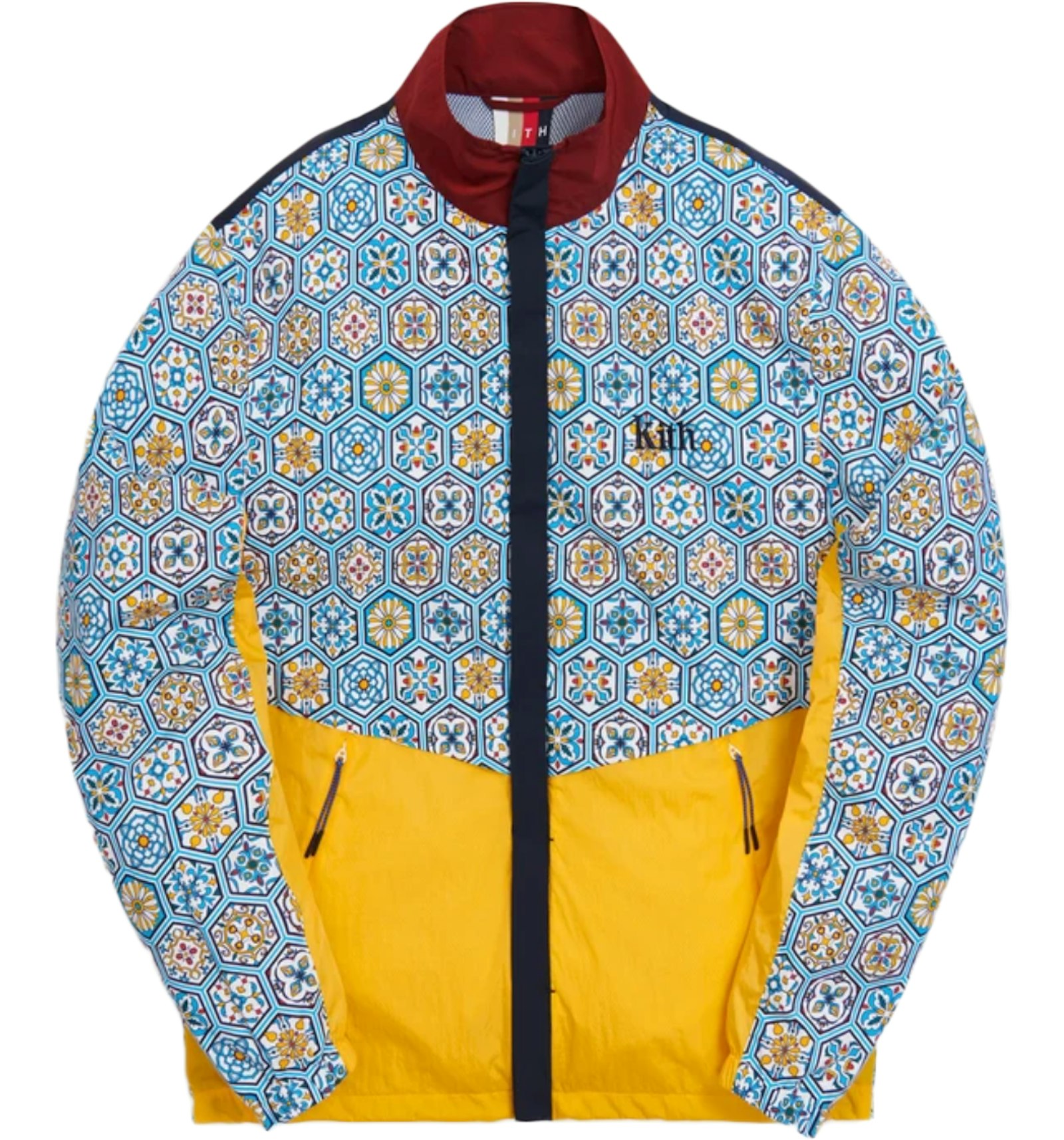 Kith Printed Track Jacket Blue/Multi
