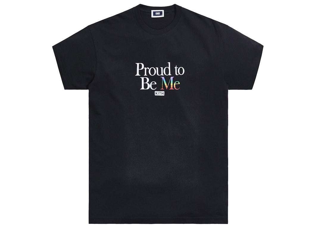 Pre-owned Kith Proud To Be Me Tee Black