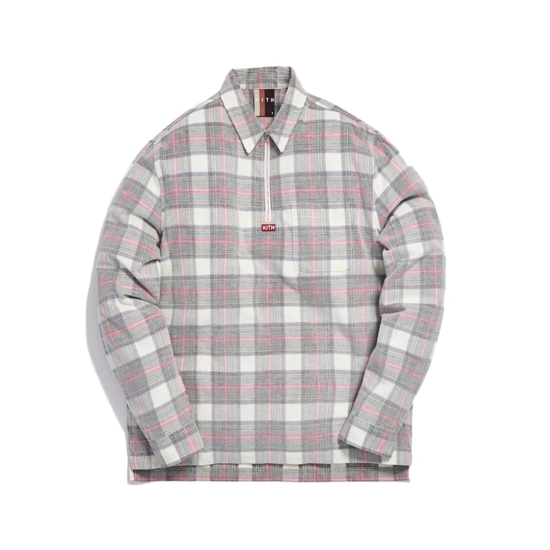 Kith x Ksubi Kace Zip Shirt Dark Plaid Men's - SS20 - US