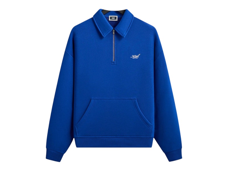 Kith Quarter Zip Popover Sweatshirt Cyclone