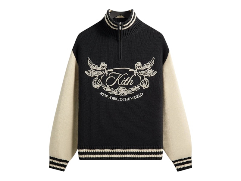 Kith Wyona Pullover mit Viertelreißverschluss, Tintenfarben