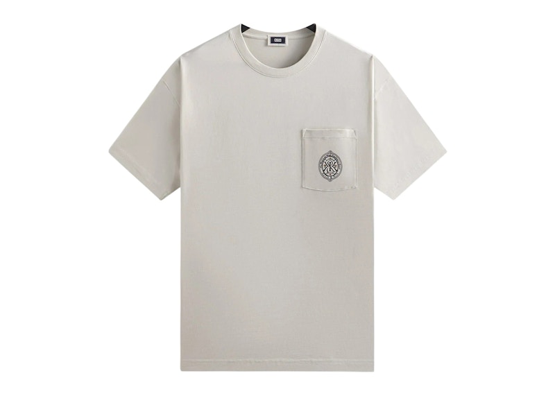 ★25SS★Kith Queens Crest Tee Kith Queens Crest Tee Chalk Men's - SS25 - US
