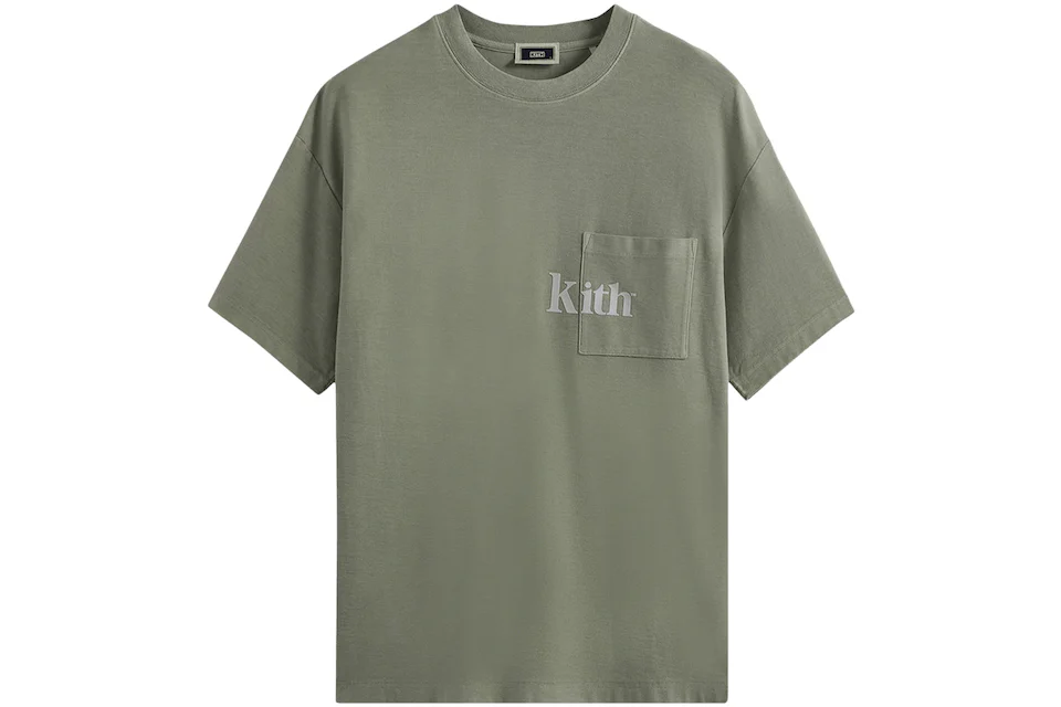 Camiseta Kith Quinn en verde amarillento