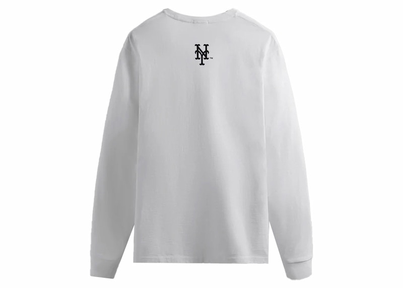 Kith Rachel Goatley Mets Long Sleeve Tee White Men's - FW22 - GB