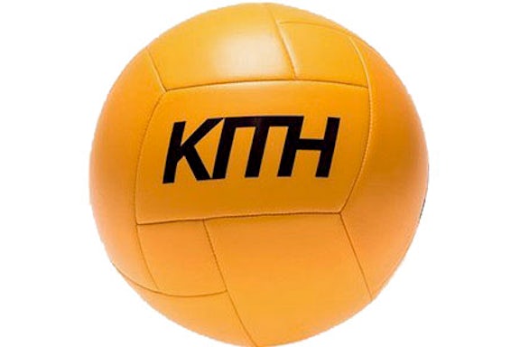 Kith Rays Game Ball Yellow