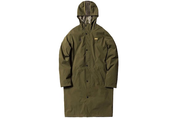 Kith Rays Sideline Shell Jacket Olive
