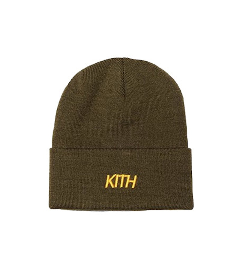 Kith Rays Soccer Beanie Olive
