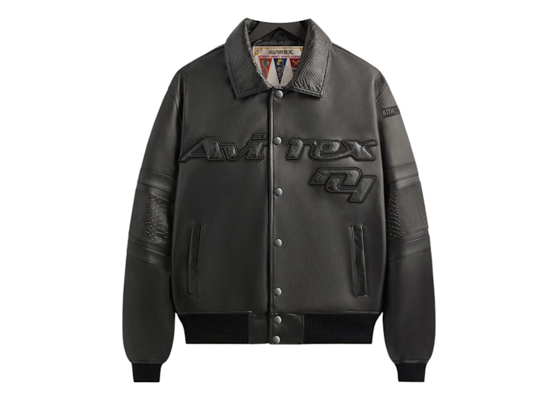 Kith Records x AVIREX Legend Bomber Jacket Black Men's - SS26 - US