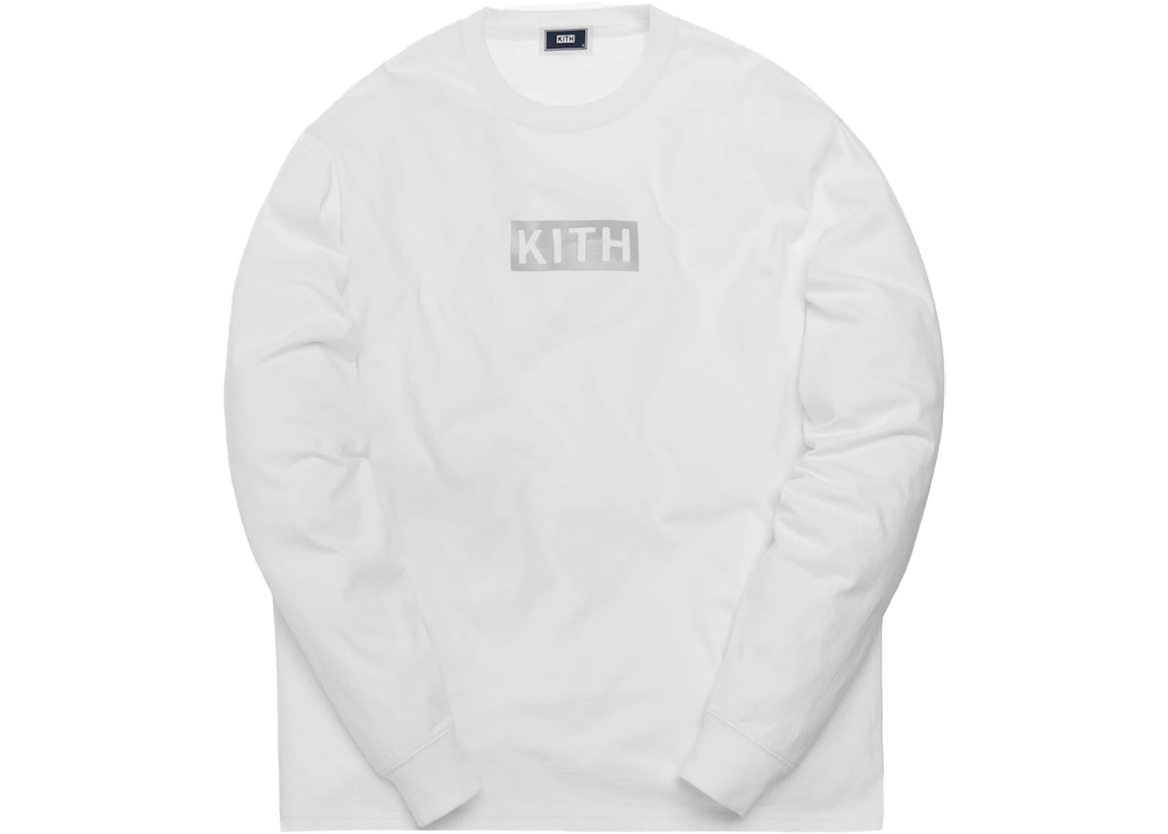 楽天最安値に挑戦】 REFLECTIVE KITH L/S WHITE - TEE Tシャツ 