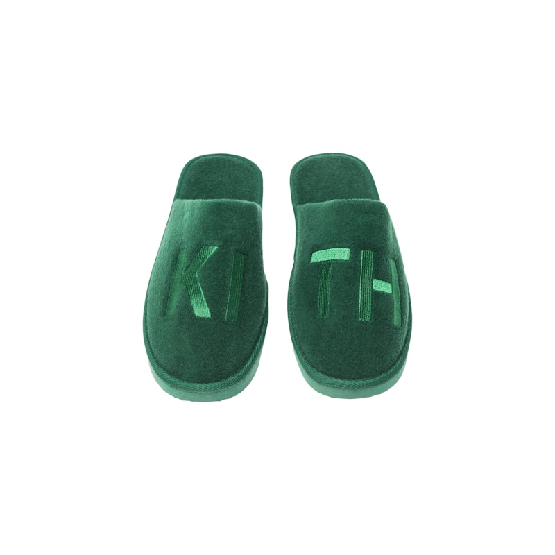 Kith Regal Stripe Slides Green Men's SS18 GB