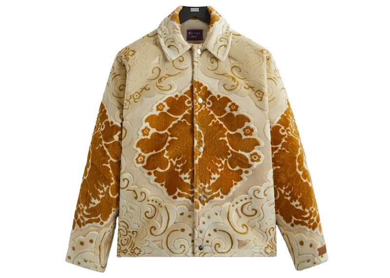 世界的に Coaches KITH Coaches TAPESTRY COACHES JACKET Patchwork ...