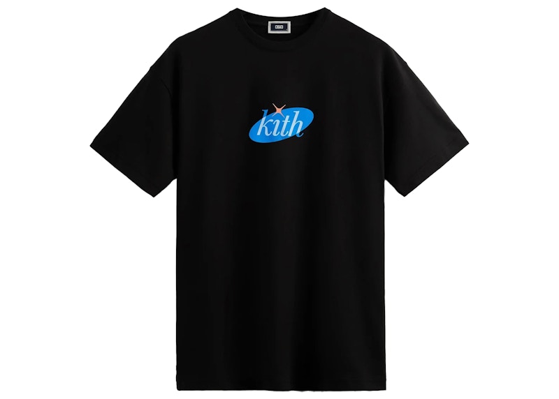 Kith Retro Logo Tee Black Men's - FW22 - US