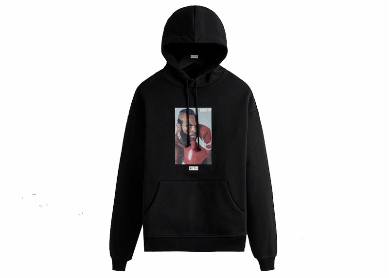 Kith Rocky Clubber Lang Hoodie Black Men's - SS22 - US