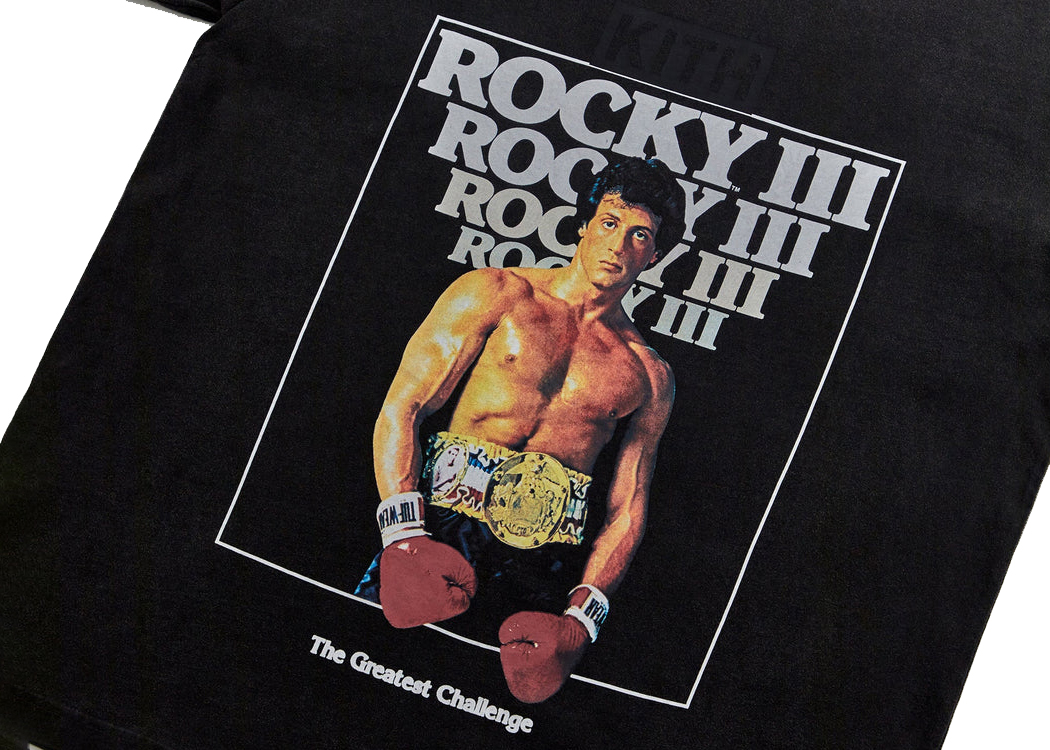 ポイント5倍KITH x ロッキー Rocky III Vintage 半袖Tシャツ Tシャツ/カットソー(半袖/袖なし)