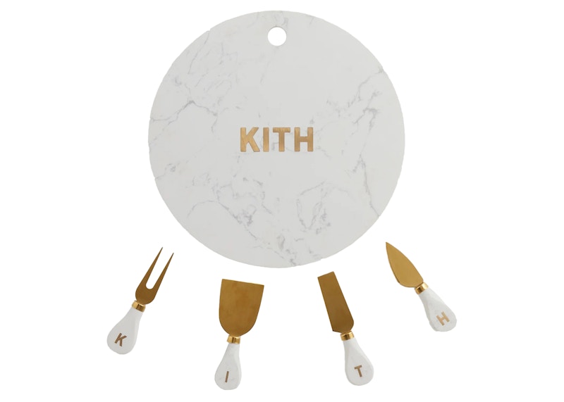 Kith Tagliere Rotondo Bianco