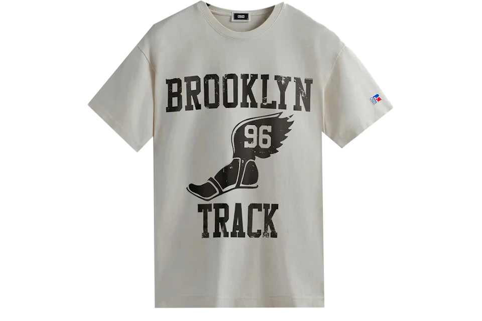 Kith Russell Athletic CUNY Brooklyn College Track Vintage Tee Concrete