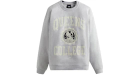 Kith Russell Athletic CUNY Queens College Crewneck Light Heather Grey