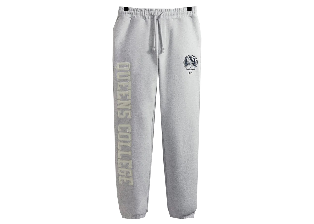 Kith Russell Athletic CUNY Queens College Sweatpants Light Heather