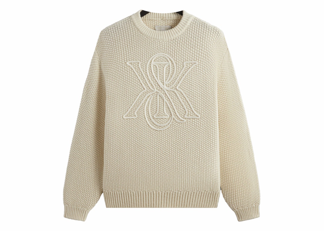 Pre-owned Kith Ryan Crest Sweater Whirl