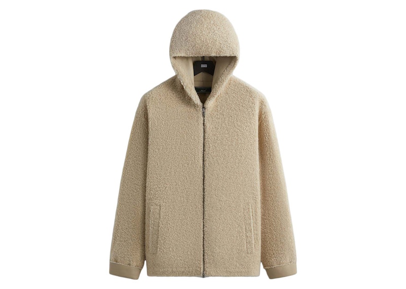 Kith Ryer Lammfelljacke mit Kapuze Sektor