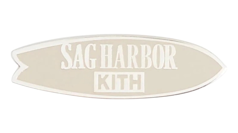 Kith Sag Harbor Surfboard Pin Canvas