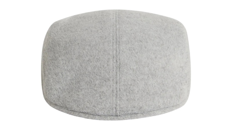 Kith Script Double-Face Wool Drivers Cap Medium Heather Grey