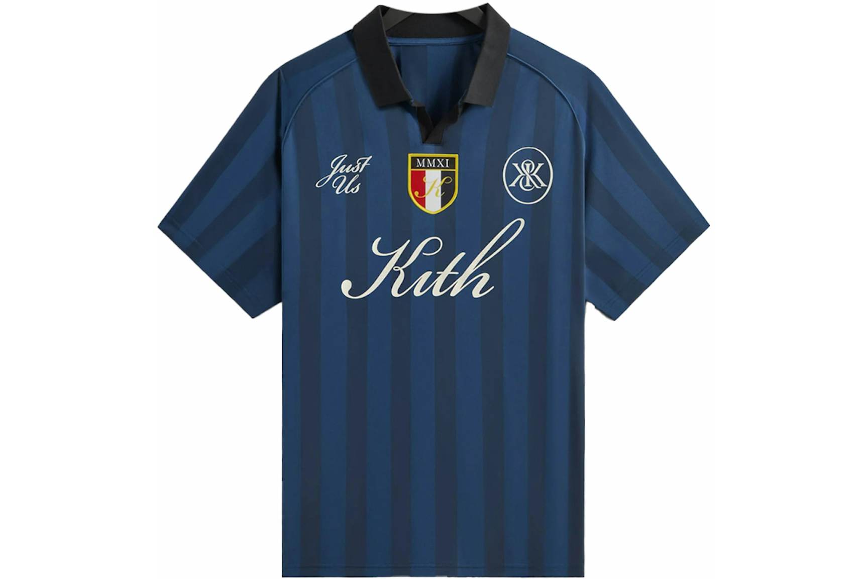 Kith Shadow Stripe Marcel Soccer Jersey Gulf