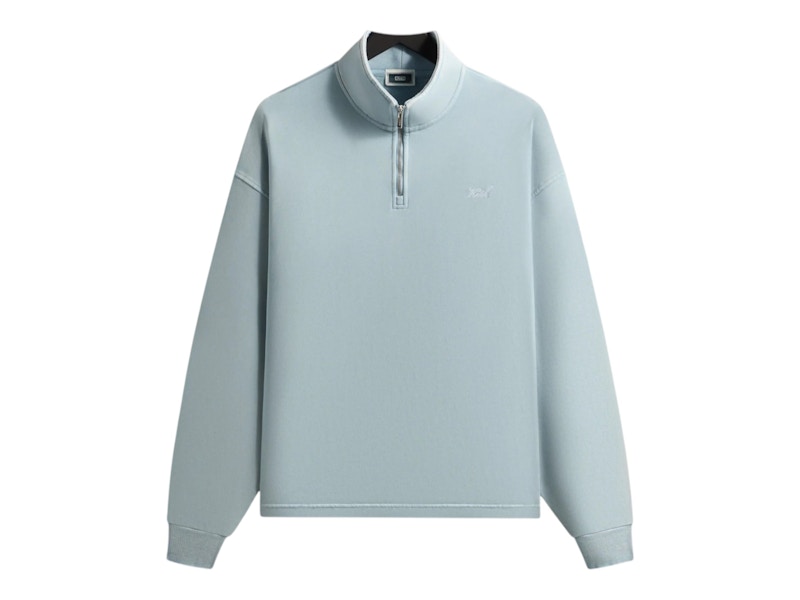 Kith Snow Washed Nelson Quarter Zip Top Presence