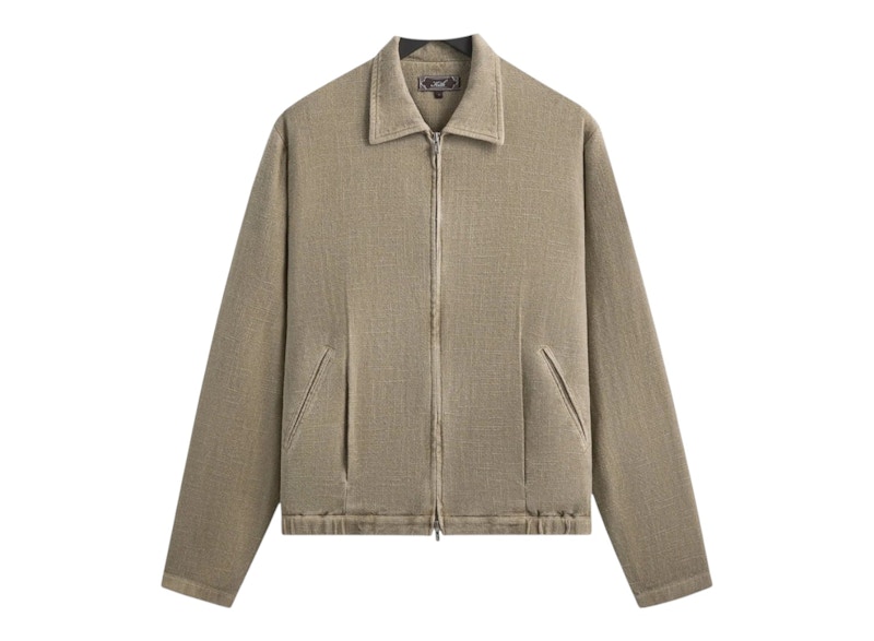 Men's Kith Soft Woven Connor Blouson Jacket in Astro