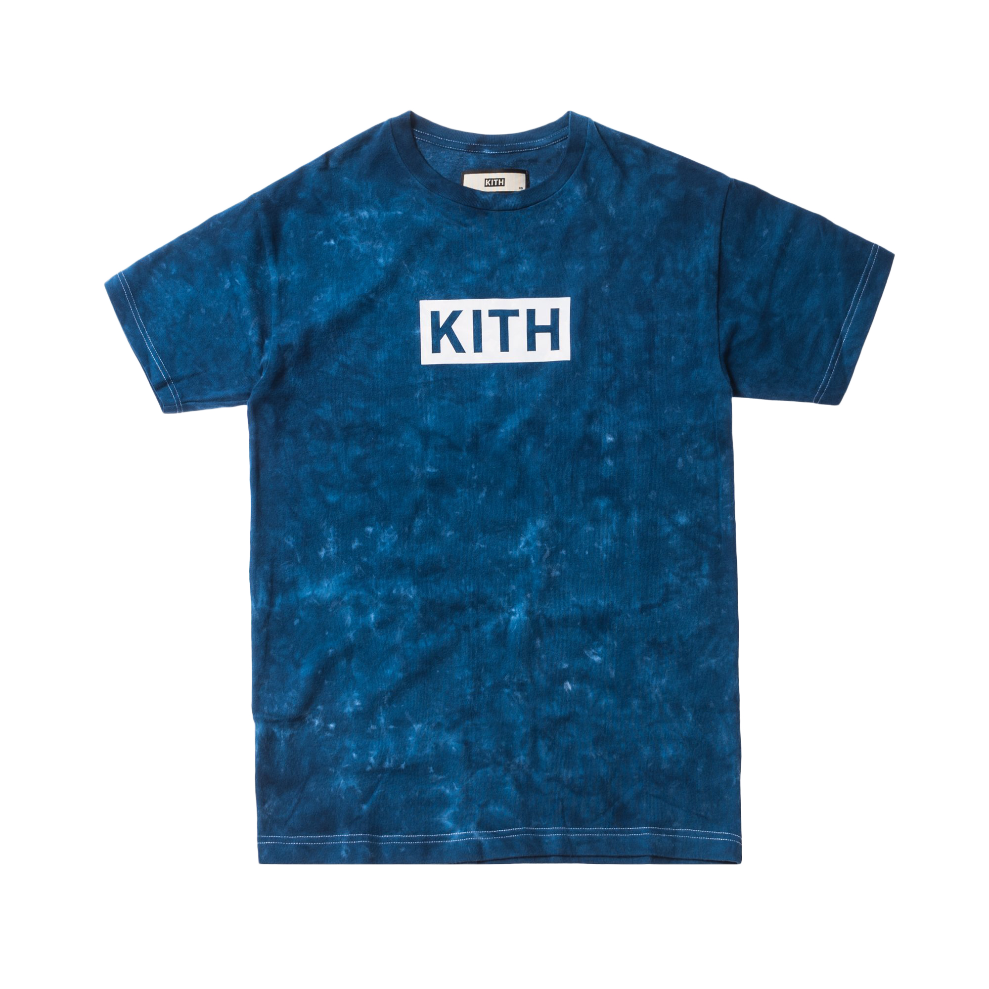 Kith Solid Dye Tee Navy Men's - SS18 - US