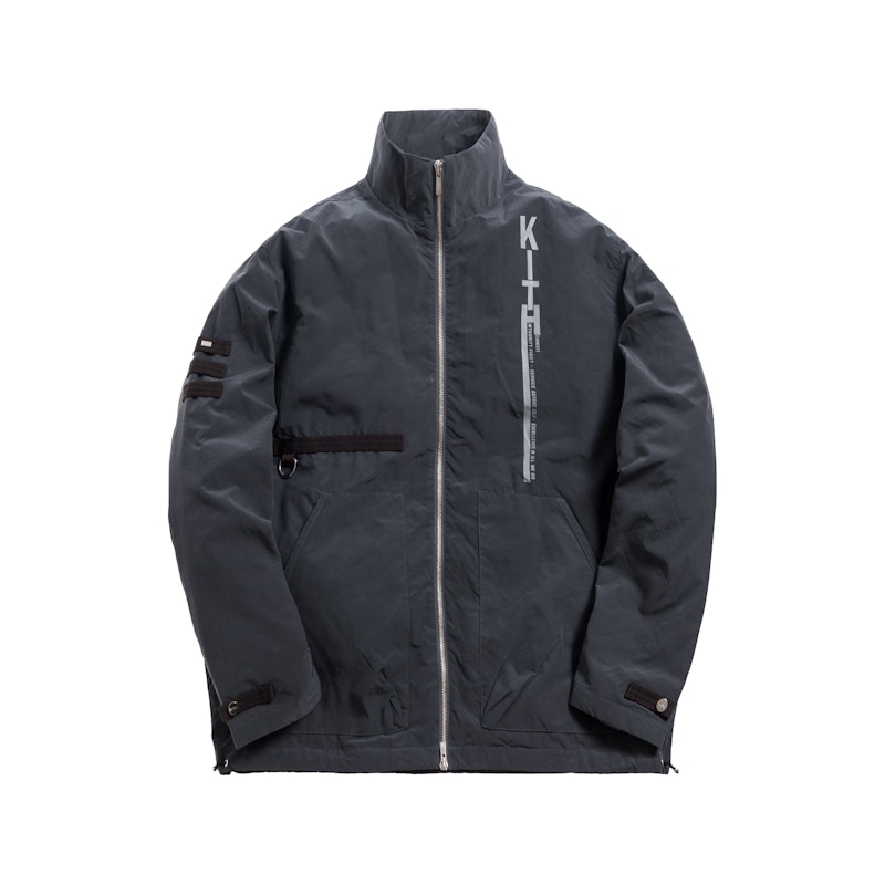 Kith Solid Militia Ripstop Jacket Ebony Men