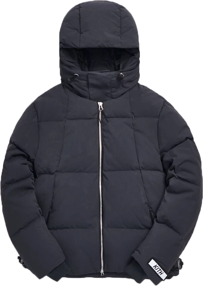 Kith Solid Puffer Jacket Soft Black Men's - FW19 - US