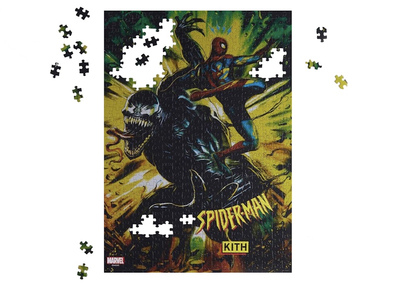 Kith Spider-Man Venom Battle Jigsaw Puzzle (500 Pieces)