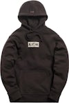Kith Splintered Logo Hoodie Black/Olive Men's - SS19 - US