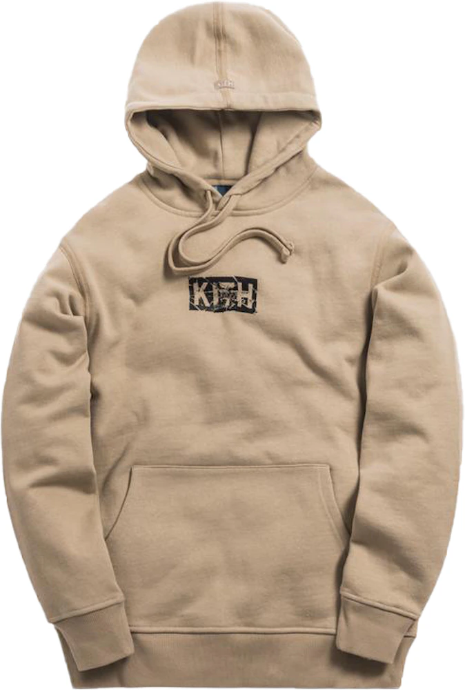 Kith Splintered Logo Hoodie Feather Grey Men's - SS19 - US