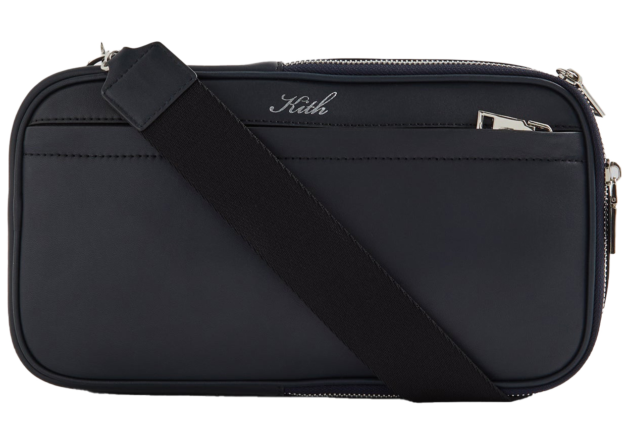 Kith Stagg Leather Crossbody Bag Nocturnal